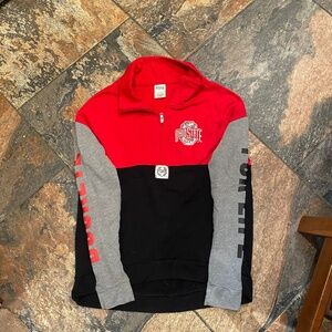 Pink ohio state sweatshirt